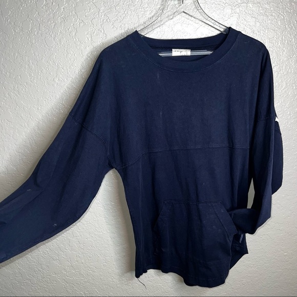 Hotel Del Coronado California Navy Blue Spirit Long Sleeve Top - Picture 3 of 9